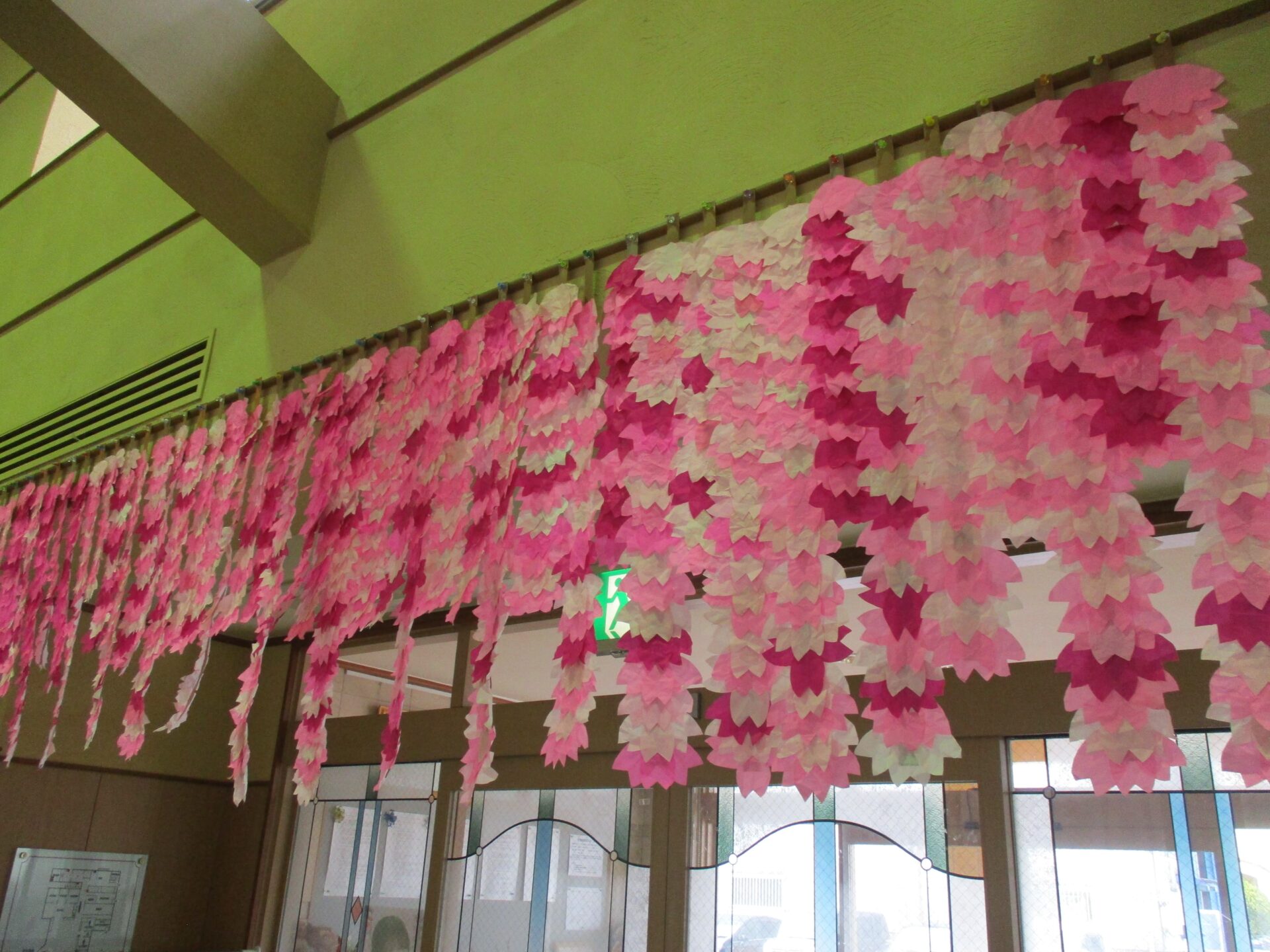 【4月】枝垂れ桜制作と写真撮影