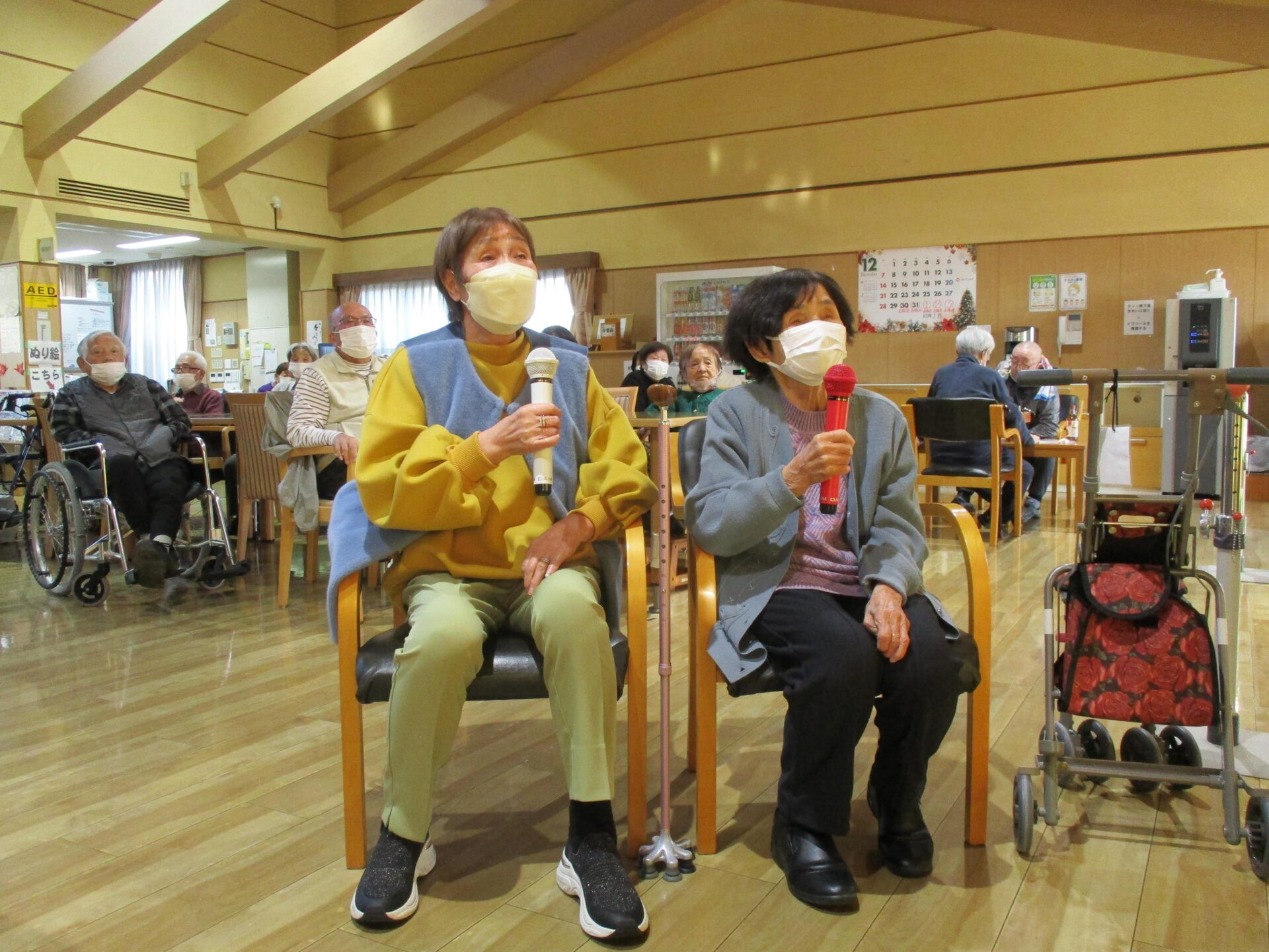 【12月】忘年会～カラオケ大会～（12月29日）