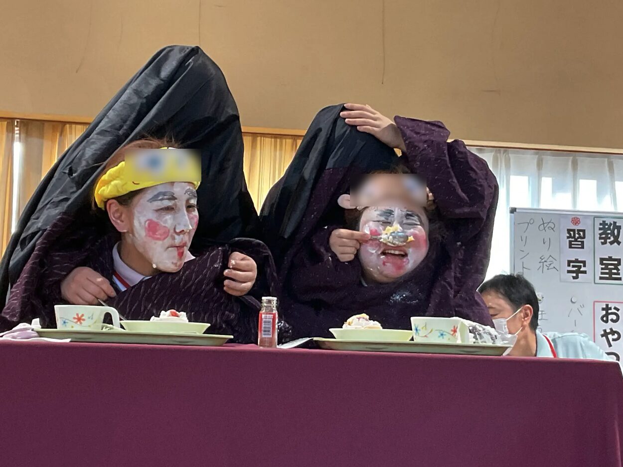 【1月】二人羽織・笑う門には福来る